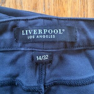 Liverpool Los Angeles Navy Pants